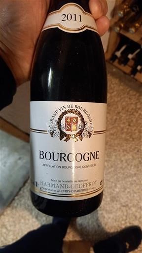 Bourgondië Bourgogne Harmand-Geoffroy 2011