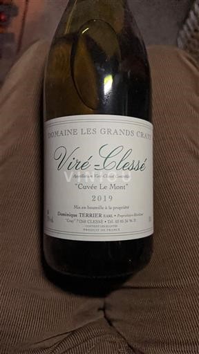 Borgogna Viré-clessé Domaine Les Grands Crays Le Mont 2019