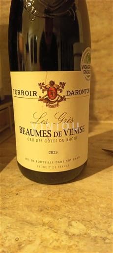 Vale do Ródano Beaumes de Venise Terroir Daronton Les Grès 2023