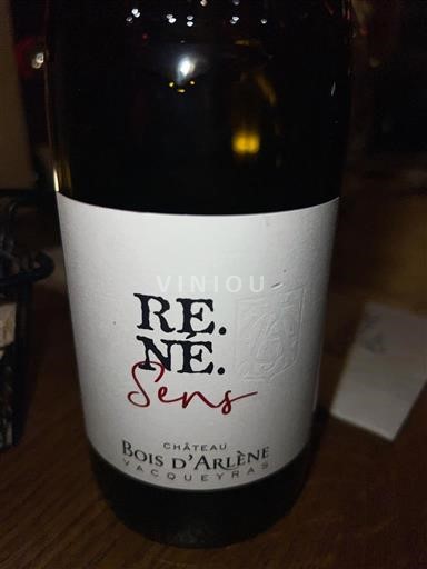 Valle del Ródano Vacqueyras Château Bois d'Arlène RE.NE.Sens Sin añada