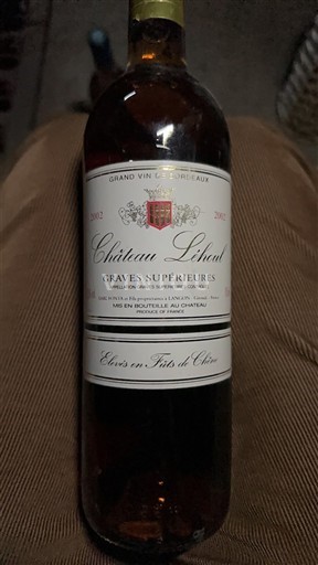 Bordeaux Graves Supérieures Château Lihaut 2002