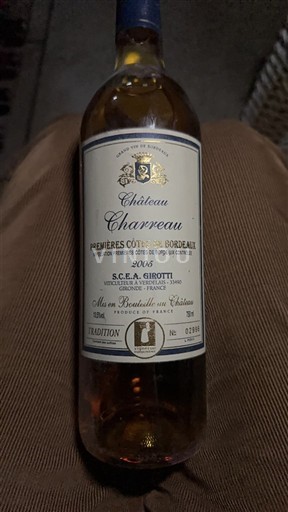 Bordeaux Premières-côtes-de-bordeaux Château Charreau Tradition 2005