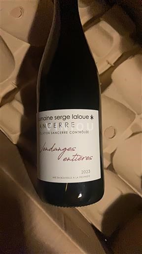 Vallée de la Loire Sancerre Domaine Serge Laloue Vendanges Entières 2023