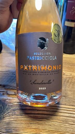 Corsica Patrimonio Pastricciola Sundarella 2023
