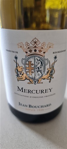 Bourgogne Mercurey Jean Bouchard 2023