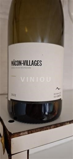 Bourgogne Mâcon et mâcon-villages Domaine S Crêts 2022