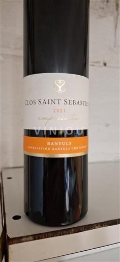 Roussillon Banyuls Clos Saint Sebastien empreinte des Terres 2021