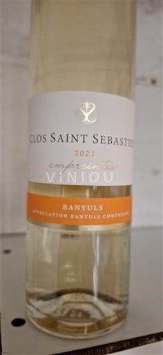 Roussillon Banyuls Clos Saint Sebastien Empreintes 2021