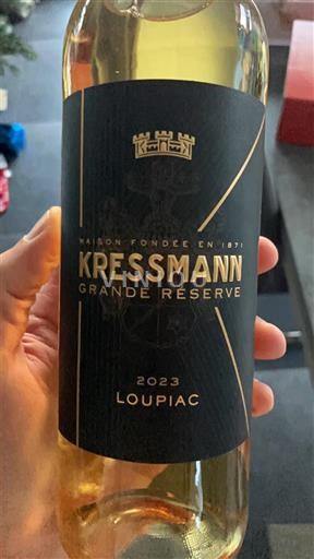 Bordeaux Loupiac Kressmann Grande Réserve 2023