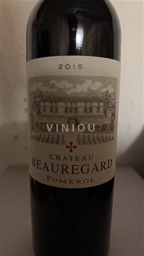 Bordeaux Pomerol Château Beauregard 2015