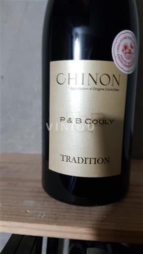 Údolí Loiry Chinon P & B Couly Tradition 2020