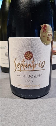 Rhône Valley Saint-Joseph Cave Saint-Désirat Septentrio 2023