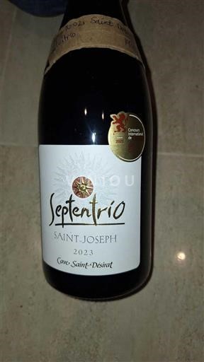 Rhône-dalen Saint-Joseph Cave Saint-Désirat Septentrio 2023