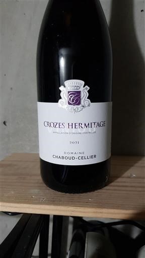 Rhônen laakso Crozes-Hermitage Domaine Chaboud-Cellier 2021