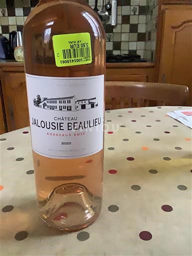 Bordeaux Bordeaux rosé Château Jalousie Beaulieu 2020