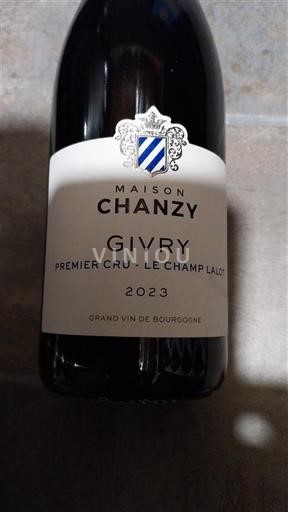 Borgoña Givry Premier Cru Maison Chanzy Premier Cru Le Champ Lalot 2023