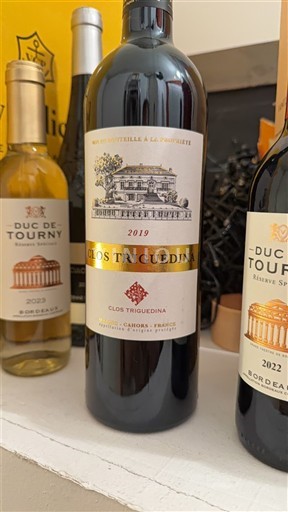 Sydvestfrankrig Cahors Clos Triguedina 2019