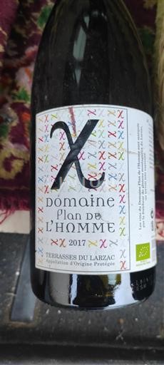Languedoc Terrasses-du-larzac Domaine Plan de l'Homme X 2017