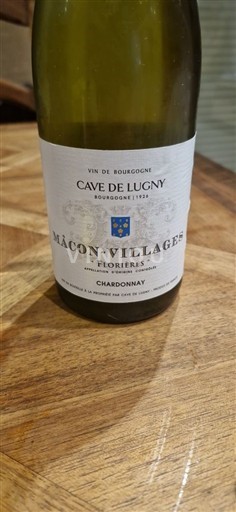 Bourgogne Mâcon et mâcon-villages Cave de Lugny FLOIRIÈRES 2023