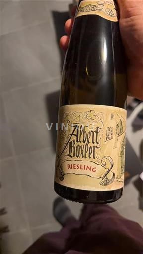 Alsace Riesling Albert Boxler Không niên vụ