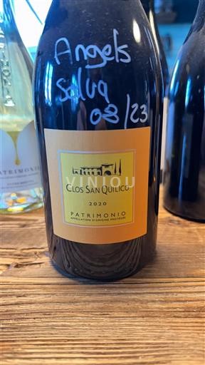 Korsika Patrimonio Clos San Quilico 2020