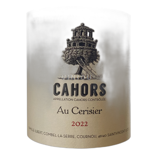 Vin Rouge sec Au Cerisier Château Combel-La-Serre 2022 France Sud-Ouest Cahors AOC