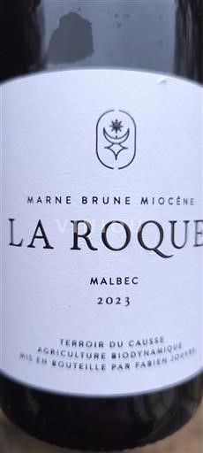 South West Cahors Fabien Jouves Mas Del Périé Amphore (cahors Rouge) La Roque 2023