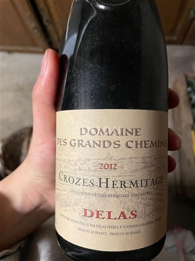 Рона Кроз-Ермітаж Delas Domaine des Grands Chemins 2012