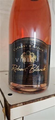 Alsace Crémant d'Alsace Robert Blanck 2022
