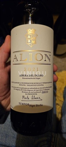 Kastilia ja León Ribera del Duero Alión 2021