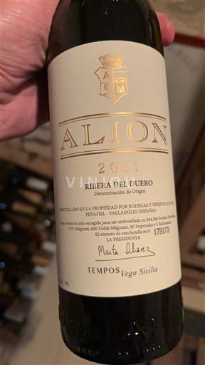 Castilien og León Ribera del Duero Alión 2021