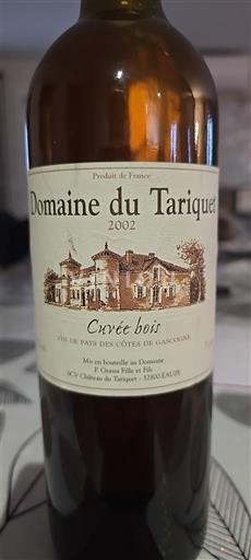 Jugozahod Côtes de Gascogne Domaine Tariquet bois 2002
