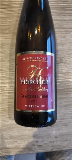 Alsace Grand Cru Horcher Grand Cru Mandelberg 2017