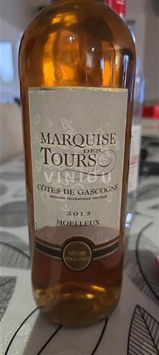 Jugozahod Côtes de Gascogne Marquise des Tours 2013