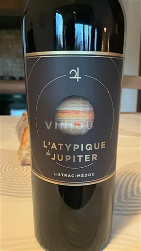 Bordeaux Listrac-Médoc L'Atypique de Jupiter 2019