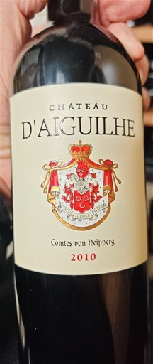 Bordeaux Unspecified Château Aiguilhe 2010