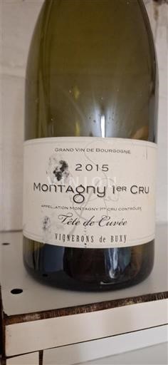 Bourgogne Montagny Premier Cru Vignerons de Buxy Tête de 2015