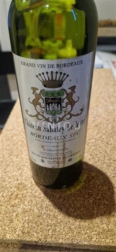 Burdeos Bordeaux Château Sabatey-Bellrive Sin añada