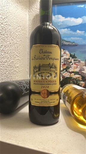 Bordeaux Bordeaux Supérieur Château La Sablière Tongrave 2020