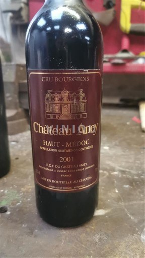 Bordeaux Haut-Médoc Cru Bourgeois Château Aney 2001