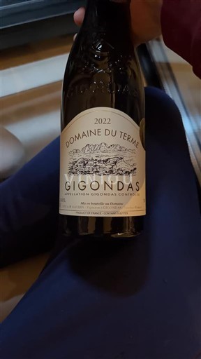 Rona dolina Gigondas Domaine Terme 2022