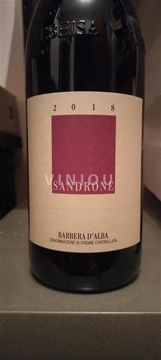 Piedmont Wines Barbera d'Alba Sandrone 2018