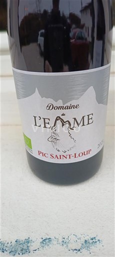 Langvedok Pic-saint-loup Domaine L'Emme 2023