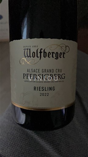 Alsácia Riesling Grand Cru Wolfberger PFERSIGBERG 2022
