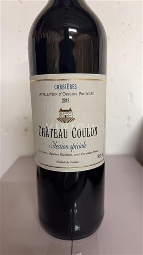 Languedoque NULL Château Coulon Sélection spéciale 2018