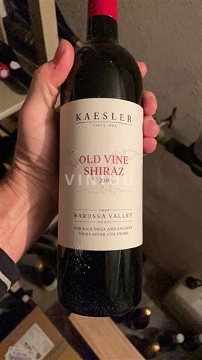 Australie-Méridionale Barossa Valley Kaesler Old Vine Shiraz 2018