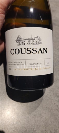 Languedoc a Roussillon Côtes de Thongue Coussan 2021