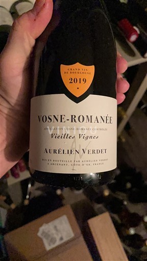 Burgundy Vosne-Romanée Aurélien Verdet Vieilles Vignes 2019