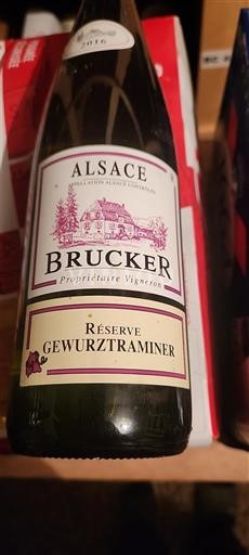 Alsasko Gewürztraminer Brucker Réserve Gewurztraminer 2016