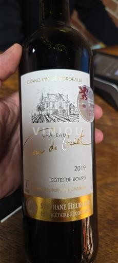 Burdeos Côtes-de-bourg Château Tour de Guiet 2019